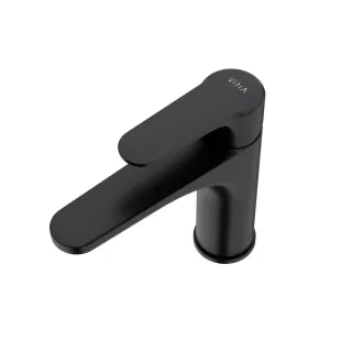 Смеситель для раковины VitrA Root Round (Рут Раунд) A4270636EXP чёрный матовый