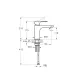 Смеситель для раковины VitrA Root Round (Рут Раунд) A4270636EXP чёрный матовый
