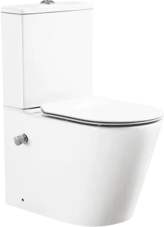 Унитаз-компакт SantiLine SL-5014SM-BD с функцией биде и встроенным смесителем белый Унитаз-компакт SantiLine SL-5014SM-BD с функцией биде и встроенным смесителем белый