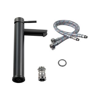 Смеситель для раковины Melana Tondo MELANA-610102PVD-B графит Смеситель для раковины Melana Tondo MELANA-610102PVD-B графит