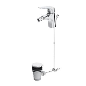 Смеситель для биде Damixa Jupiter 770240000 с донным клапаном хром