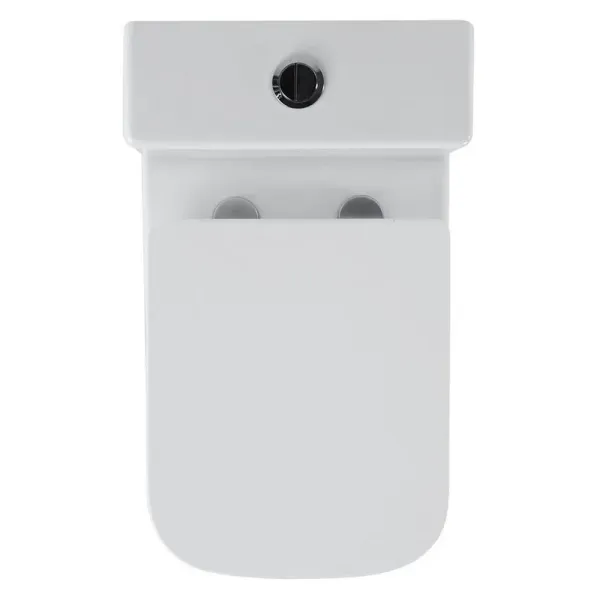 Унитаз-компакт Black&White Universe 7703W безободковый белый