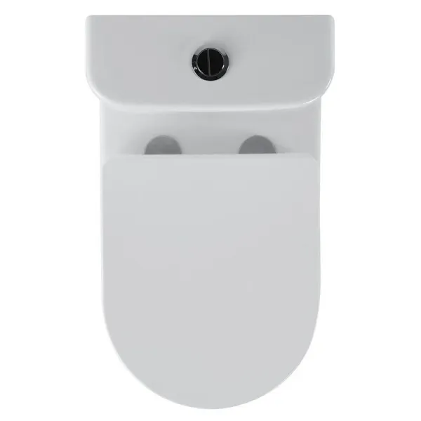 Унитаз-компакт Black&White Universe 7789W безободковый белый