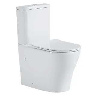 Унитаз-компакт Black&White Universe 7792W безободковый белый