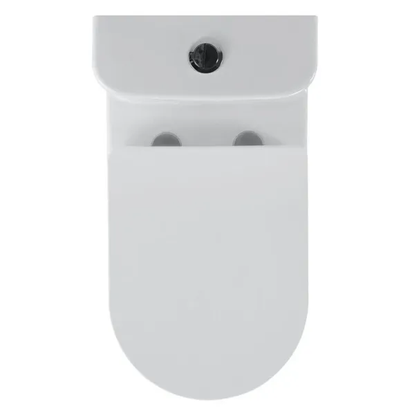 Унитаз-компакт Black&White Universe 7792W безободковый белый