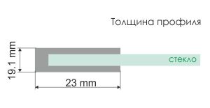 Душевой уголок Wasserkraft Neime 19P18 90x100 см