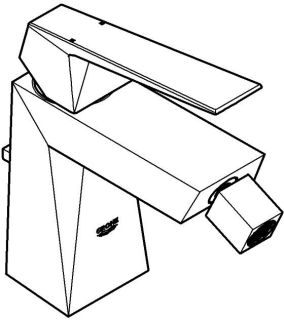 Смеситель для биде Grohe Allure Brilliant 23117000 хром