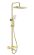 Душевая стойка Raglo R01.26.03 с термостатом золотой сатин
