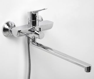 Wasserkraft Lippe 4502L Смеситель для ванны с длинным изливом Wasserkraft Lippe 4502L Смеситель для ванны с длинным изливом