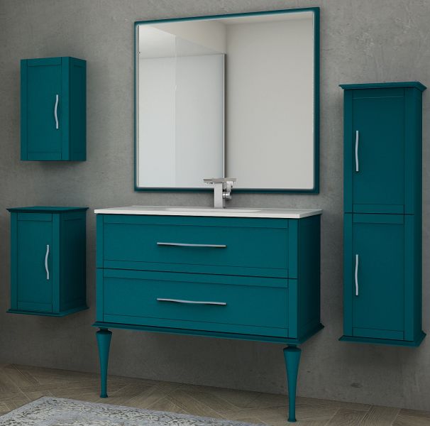 Зеркало с LED подсветкой Cezares 98x90 Tiffany 45048