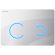 Клавиша смыва Am.Pm Touchless Pro I0450B01 Белая глянцевая