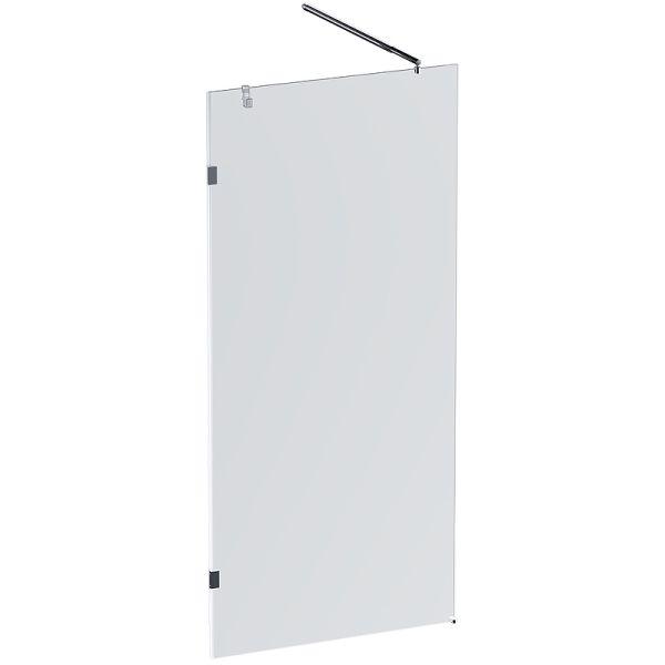 Душевая перегородка AM.PM X-Joy 90 W94UWI-90-F1-MTE профиль Хром матовый стекло прозрачное