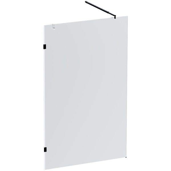 Душевая дверь AM.PM Sunny W87G-80-1P-MT прозрачное стекло профиль серебристый 80x190