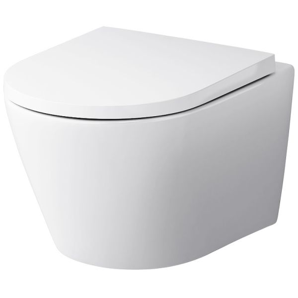 Комплект унитаза с инсталляцией AM.PM Sense FlashClean IS110101.741701 с сиденьем Микролифт и Белой глянцевой клавишей смыва