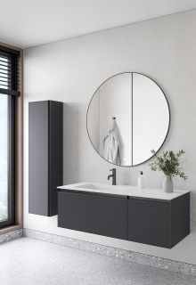 Тумба под раковину Armadi Art Quatro 790-M2-120-A-A 120 см антрацит Тумба под раковину Armadi Art Quatro 790-M2-120-A-A 120 см антрацит