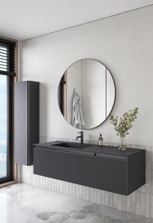Тумба под раковину Armadi Art Quatro 790-M2-140-A-A 140 см антрацит Тумба под раковину Armadi Art Quatro 790-M2-140-A-A 140 см антрацит