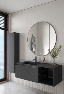 Тумба под раковину Armadi Art Quatro 790-M6-120-A-A 120 см антрацит Тумба под раковину Armadi Art Quatro 790-M6-120-A-A 120 см антрацит