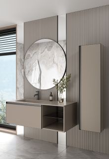 Тумба под раковину Armadi Art Quatro 790-M6-120-D-A 120 см бежевый/антрацит Тумба под раковину Armadi Art Quatro 790-M6-120-D-A 120 см бежевый/антрацит