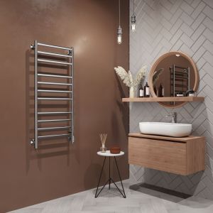 Электрический полотенцесушитель Larusso Классик премиум П11 50x120см хром 4670078536259