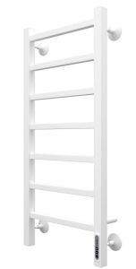Электрический полотенцесушитель Larusso Астор П7 35x80см белый матовый 4670078536624