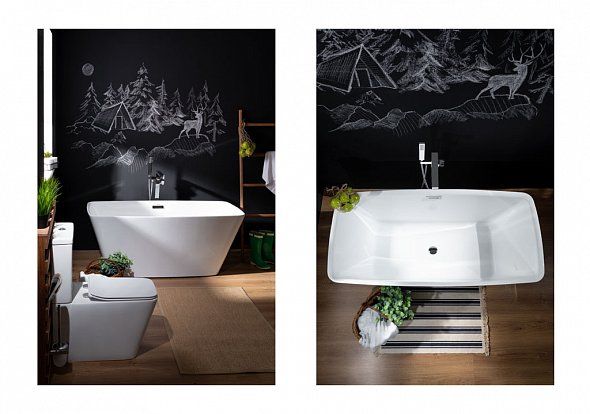 Акриловая ванна Aquanet Joy 170x78