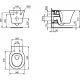 Ideal Standard Connect Air AquaBlade E005401 Подвесной унитаз