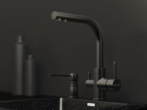 Дозатор Paulmark Kraft D003-GM воронёная сталь
