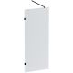 Душевая перегородка AM.PM X-Joy 80 W94UWI-80-F1-BTE профиль Черный матовый стекло прозрачное