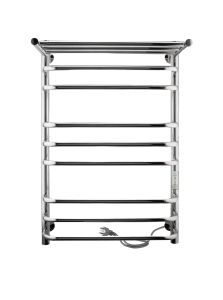 Полотенцесушитель электрический Indigo Brace Lux LCBLE70-40PRt с полкой 70x40 см хром