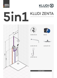Душевой комплект Kludi Zenta 388320545 с термостатом хром