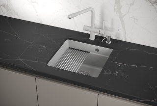 Мойка кухонная Granula Kitchen Space 4501U, АРКТИК Мойка кухонная Granula Kitchen Space 4501U, АРКТИК