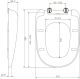 Крышка для унитаза Am.Pm Sensation C307851WH с микролифтом Крышка для унитаза Am.Pm Sensation C307851WH с микролифтом