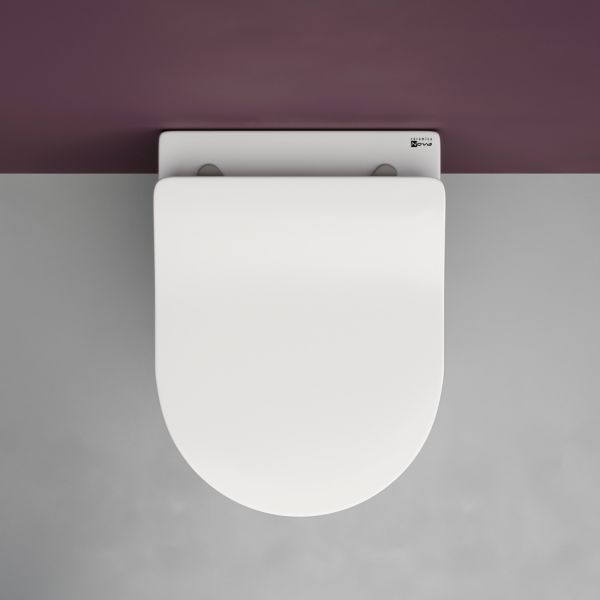 Комплект с инсталляцией Ceramica Nova CN3001_1002W_1000 унитаз Play CN3001 крышка-сиденье с микролифтом и инсталляция Envision CN1002W с белой матовой кнопкой смыва Flat