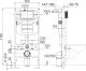 Комплект с инсталляцией Ceramica Nova CN3001_1001W_1000 унитаз Play CN3001 крышка-сиденье с микролифтом и инсталляция Envision CN1001W с белой матовой кнопкой смыва Round