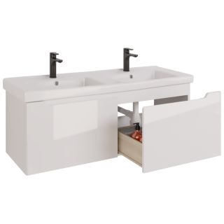 Тумба под раковину Dreja W 99.9400 125 см белый