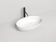 Накладная раковина Salini Alda 01 S-Sense 110611GRF 58см RAL полностью
