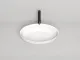 Накладная раковина Salini Alda 01 S-Sense 110611G 58см белый глянцевый