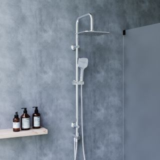 Душевая стойка Dorff Norma без смесителя хром D0712000