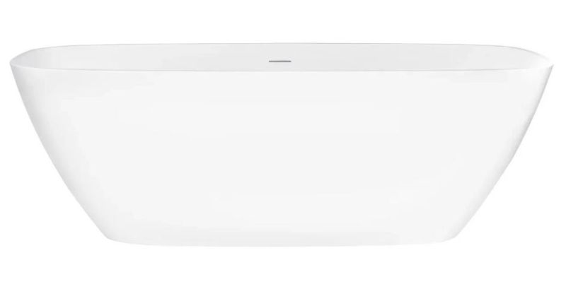 Ванна из искусственного камня NT Bagno Bergamo NT202 170x72см белый матовый