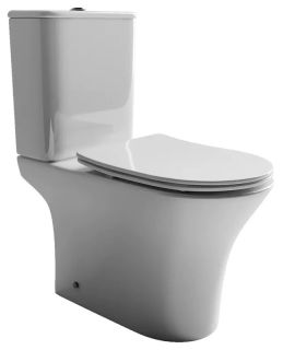 Напольный унитаз Ceramica Nova Fortuna CN9001 безободковый белый Напольный унитаз Ceramica Nova Fortuna CN9001 безободковый белый
