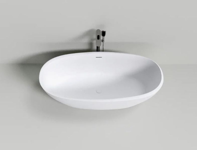 Ванна из искусственного камня NT Bagno Venezia NT204 160x70см белый матовый