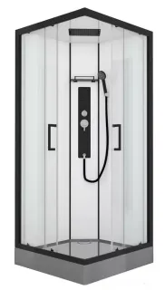 Душевая кабина Black & White Galaxy G8002 90х90