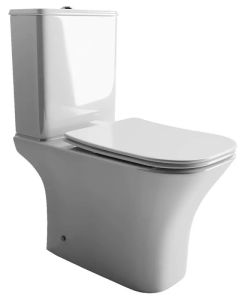 Напольный унитаз Ceramica Nova Alfa CN9002 безободковый белый
