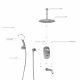 Душевой комплект WasserKRAFT Berkel Thermo A174868 T с термостатом хром