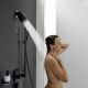 Держатель верхнего душа Hansgrohe Pulsify 24139670 черный матовый