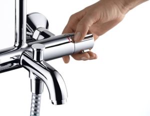 Душевая система Hansgrohe Vernis Blend, Showerpipe 200 1jet S 26274000 хром