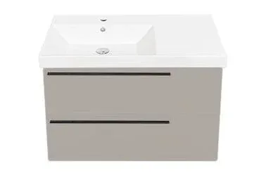 Тумба под раковину La Fenice Elba FNC-01-ELB-C-90-2 бежевая матовая 90 см
