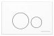 Комплект с инсталляцией Ceramica Nova CN3009_1001W_1000 унитаз Forma CN3009 крышка-сиденье с микролифтом и инсталляция Envision CN1001W с белой матовой кнопкой смыва Round