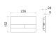 Комплект с инсталляцией Ceramica Nova CN4002MB_1002M_1000 унитаз Metropol CN4002MB крышка-сиденье с микролифтом и инсталляция Envision CN1002M с кнопкой смыва хром матовый Flat