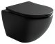 Комплект с инсталляцией Ceramica Nova CN4002MB_1002M_1000 унитаз Metropol CN4002MB крышка-сиденье с микролифтом и инсталляция Envision CN1002M с кнопкой смыва хром матовый Flat